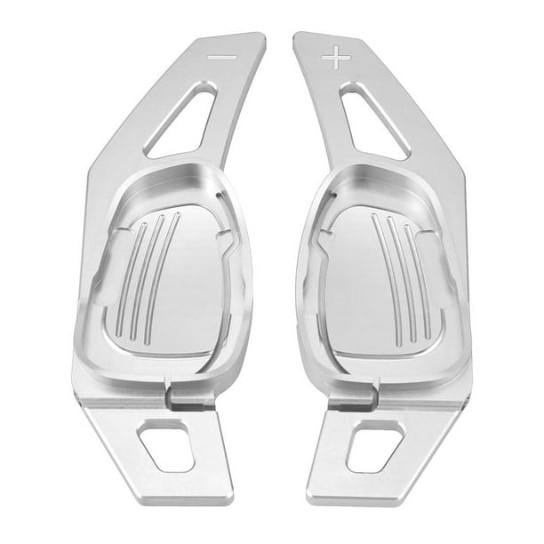 Steering Wheel Paddle Black Aluminum Alloy Car Steering Wheel Shift Paddle Shifter for Audi A5 S3 S5 S6 SQ5 RS3 RS6 RS7